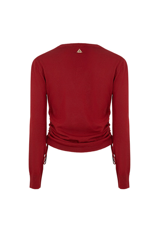 Maglia AKEP scollo "V" con coulisse laterali