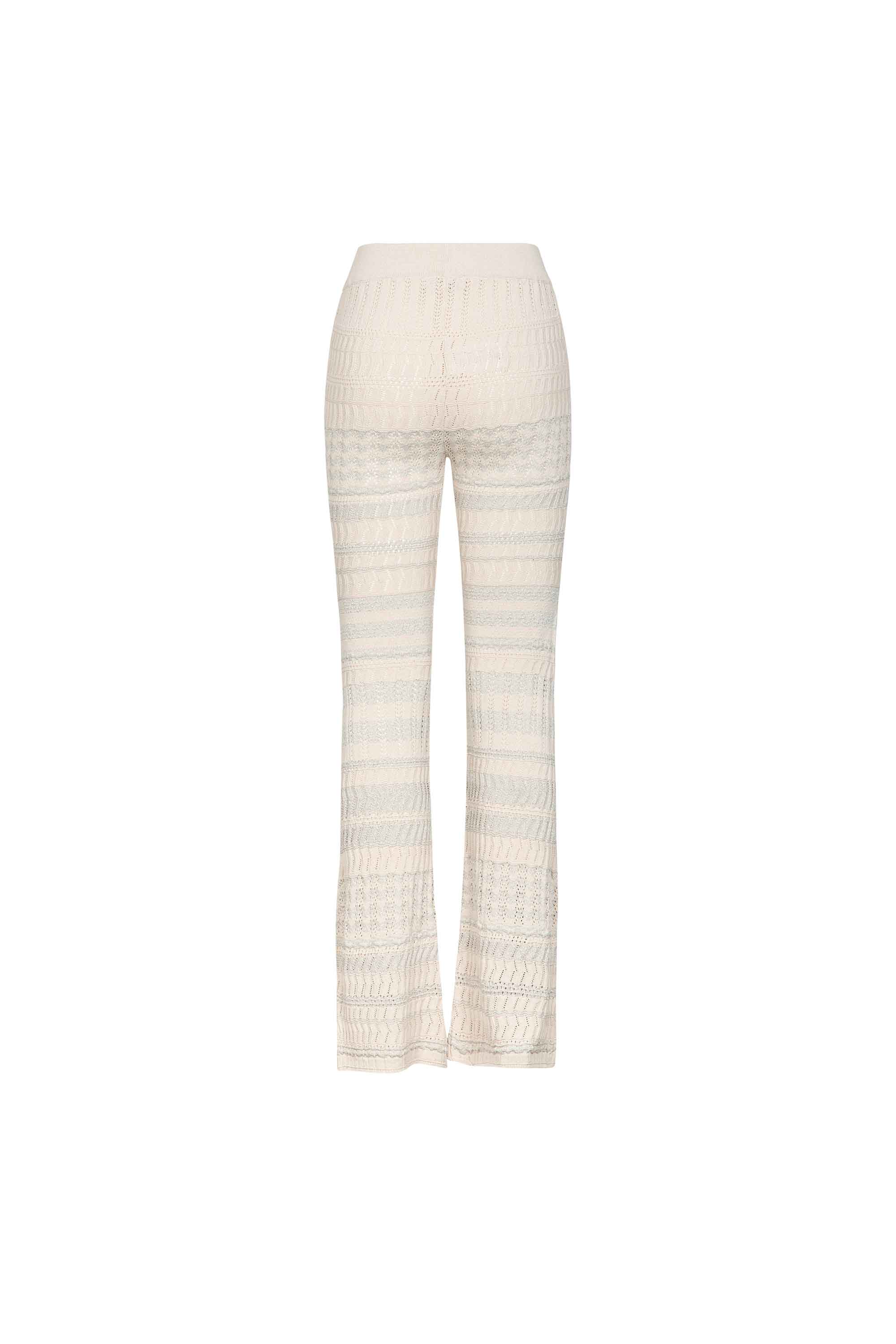 Pantaloni AKEP a gamba dritta tinta unita