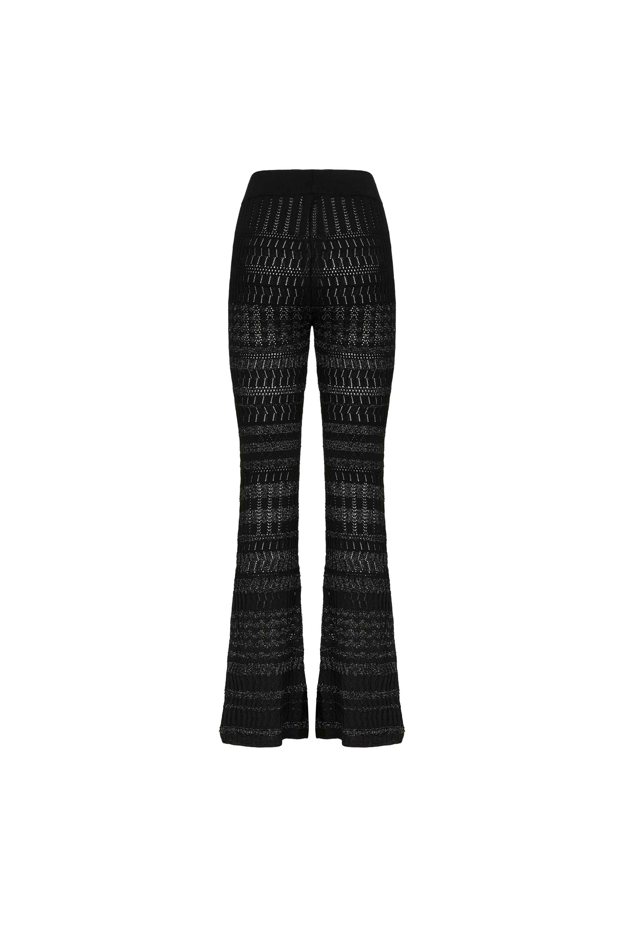 Pantaloni AKEP a gamba dritta tinta unita