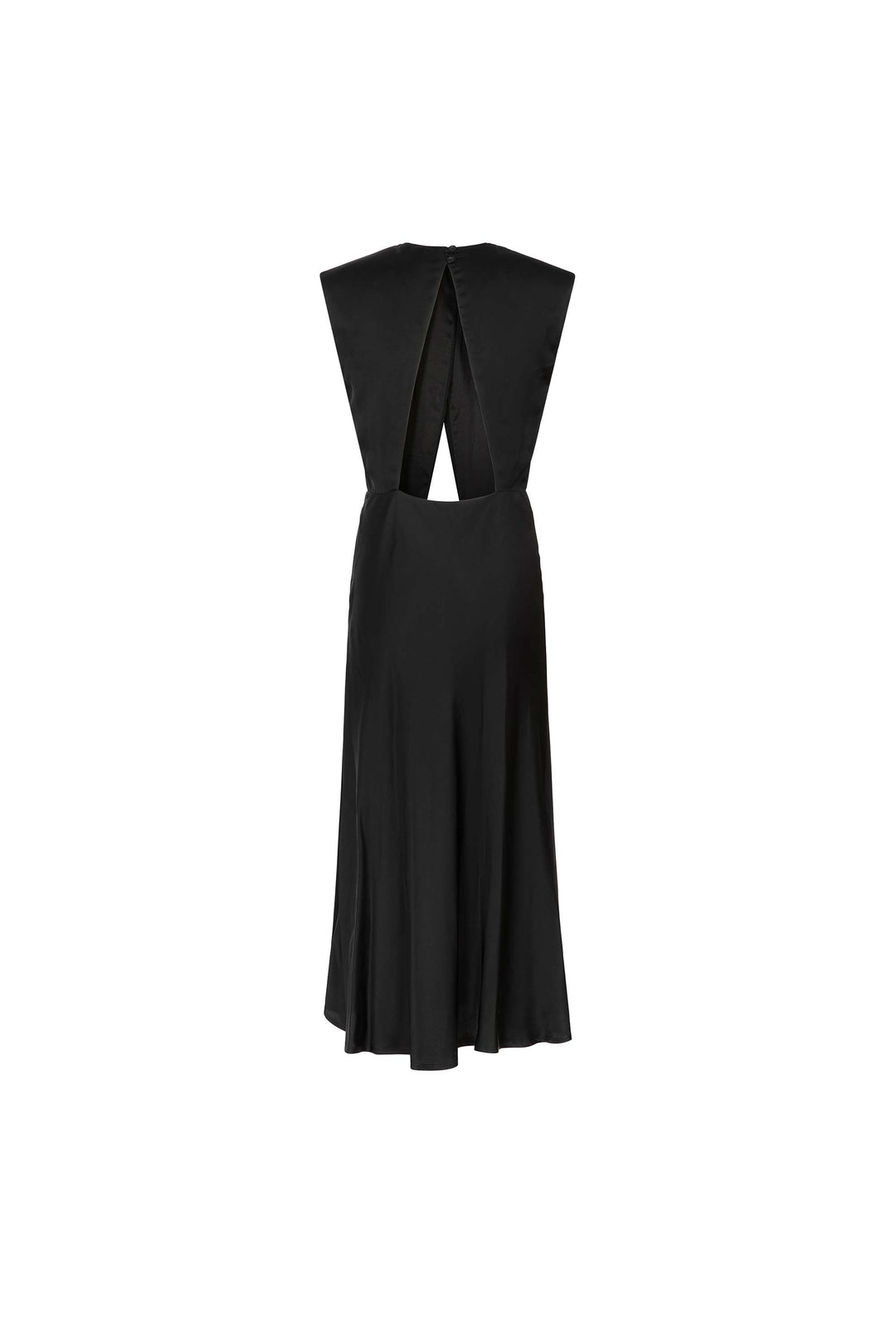 Abito midi AKEP in raso con spalline