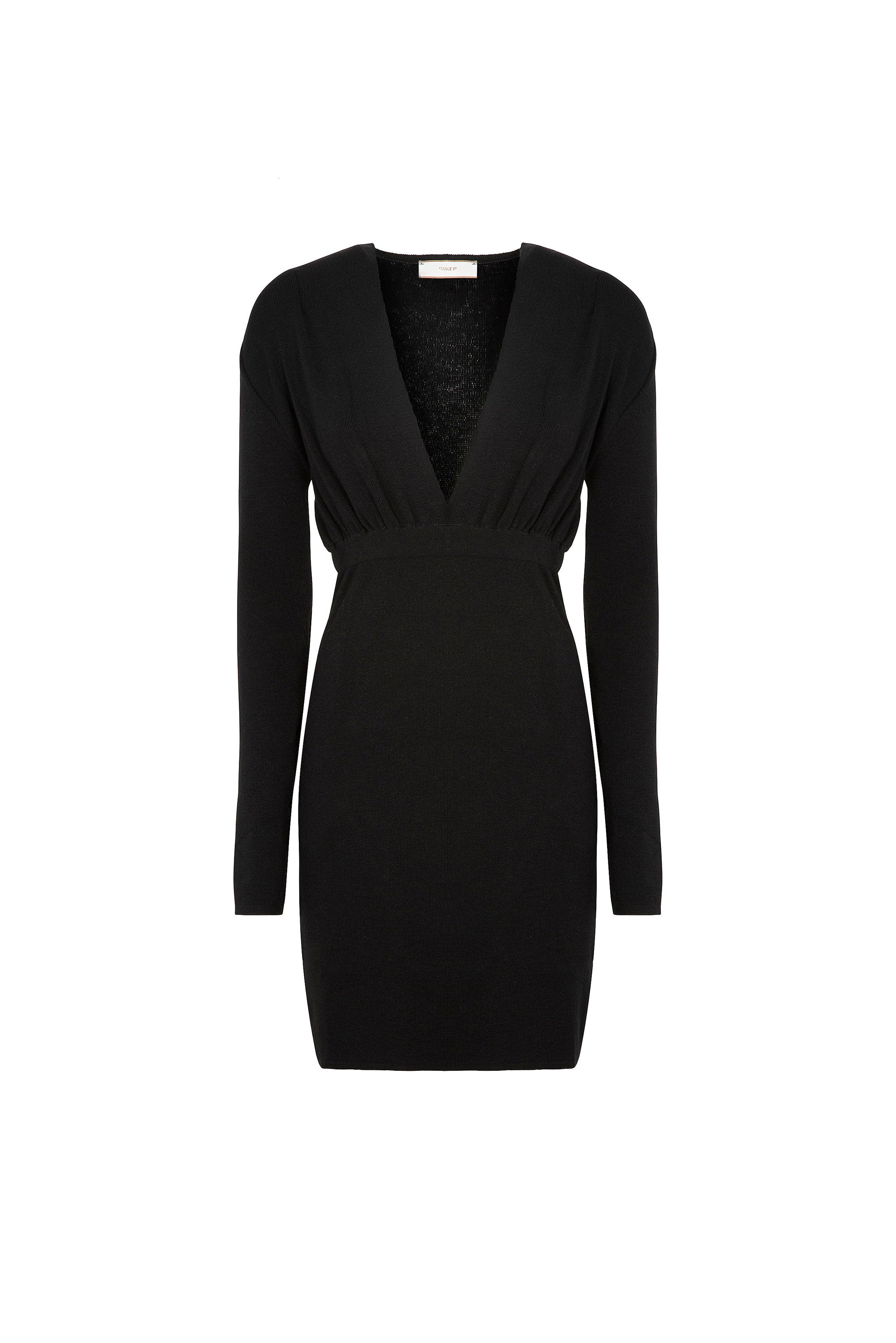 Abito corto AKEP con scollo profondo